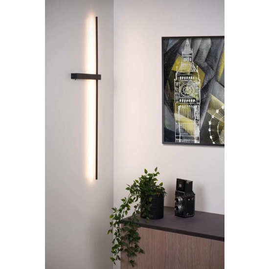 Kinkiet SEGIN LED 1x6W 2700K czarny 60cm 12200/60/30 Lucide - zdjęcie dodatkowe 2